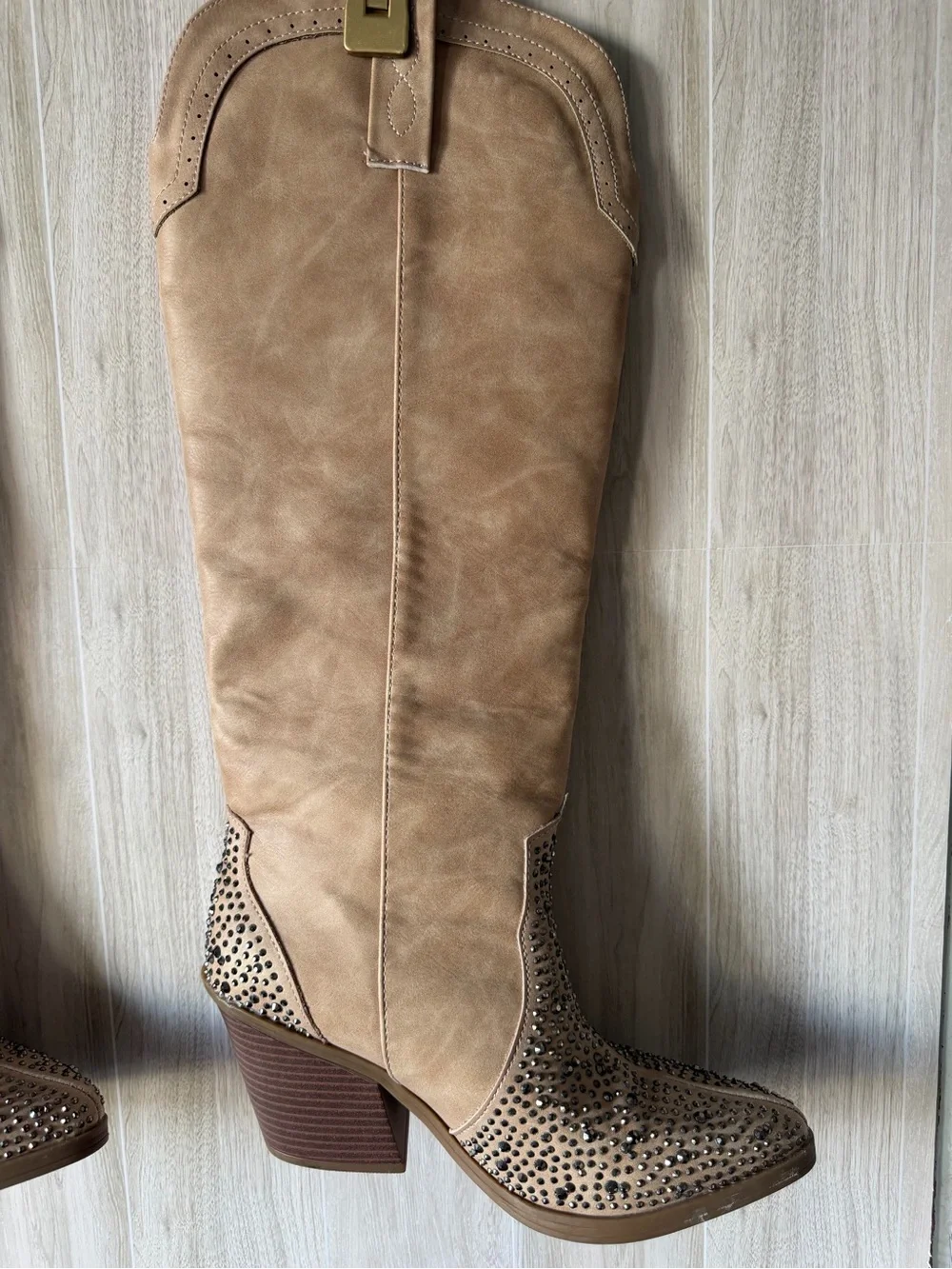Bling rhinestone cowgirl boots